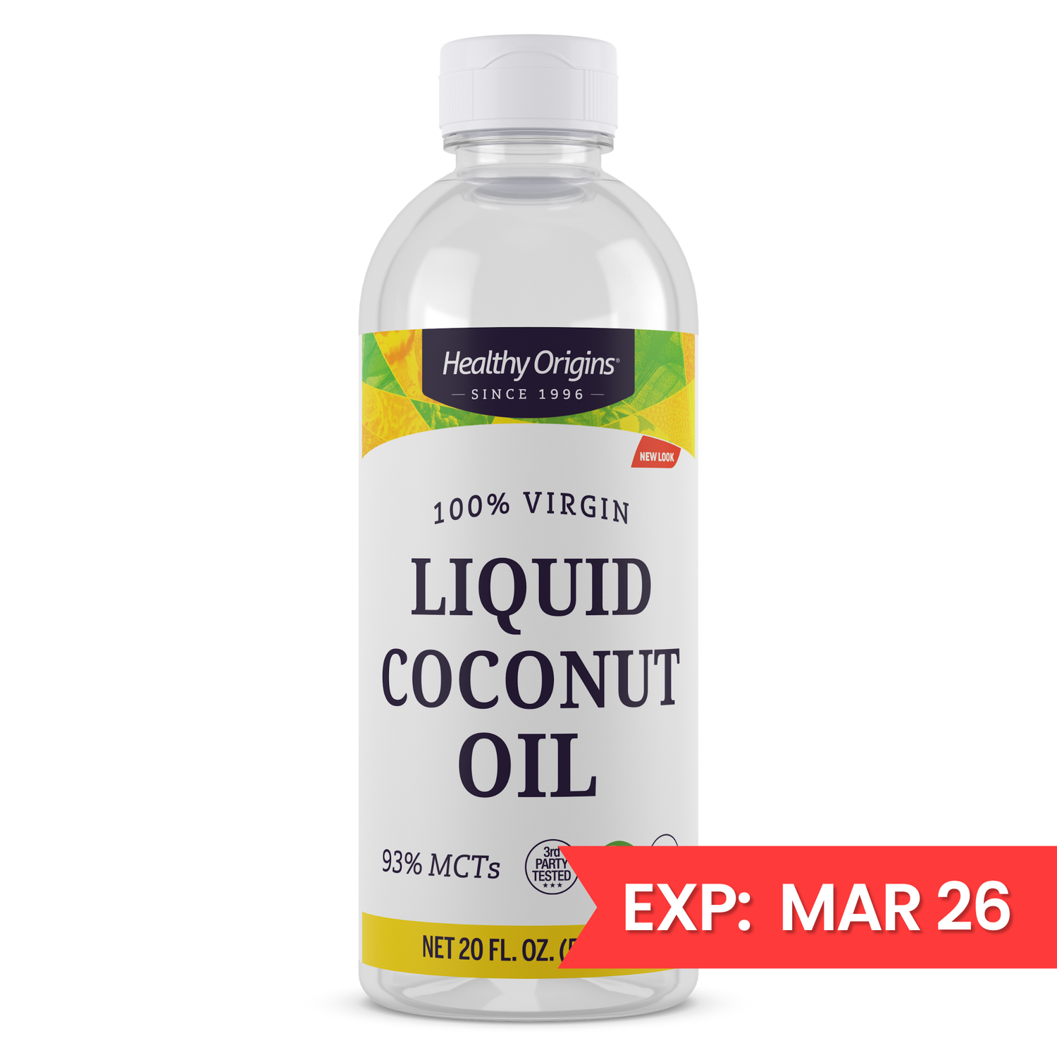 Liquid Coconut Oil (100% Virgin)