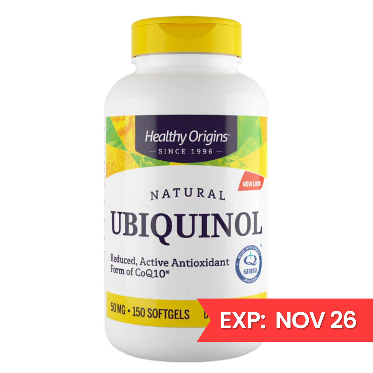Ubiquinol 100mg (Active form of CoQ10)