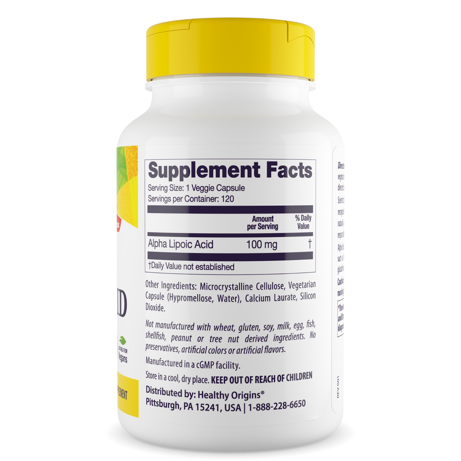 Alpha Lipoic Acid 100mg