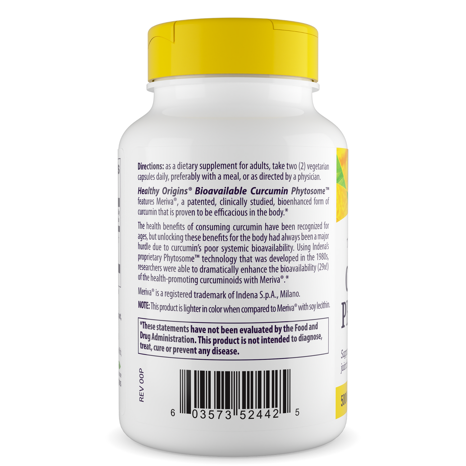 Curcumin Phytosome, 500mg
