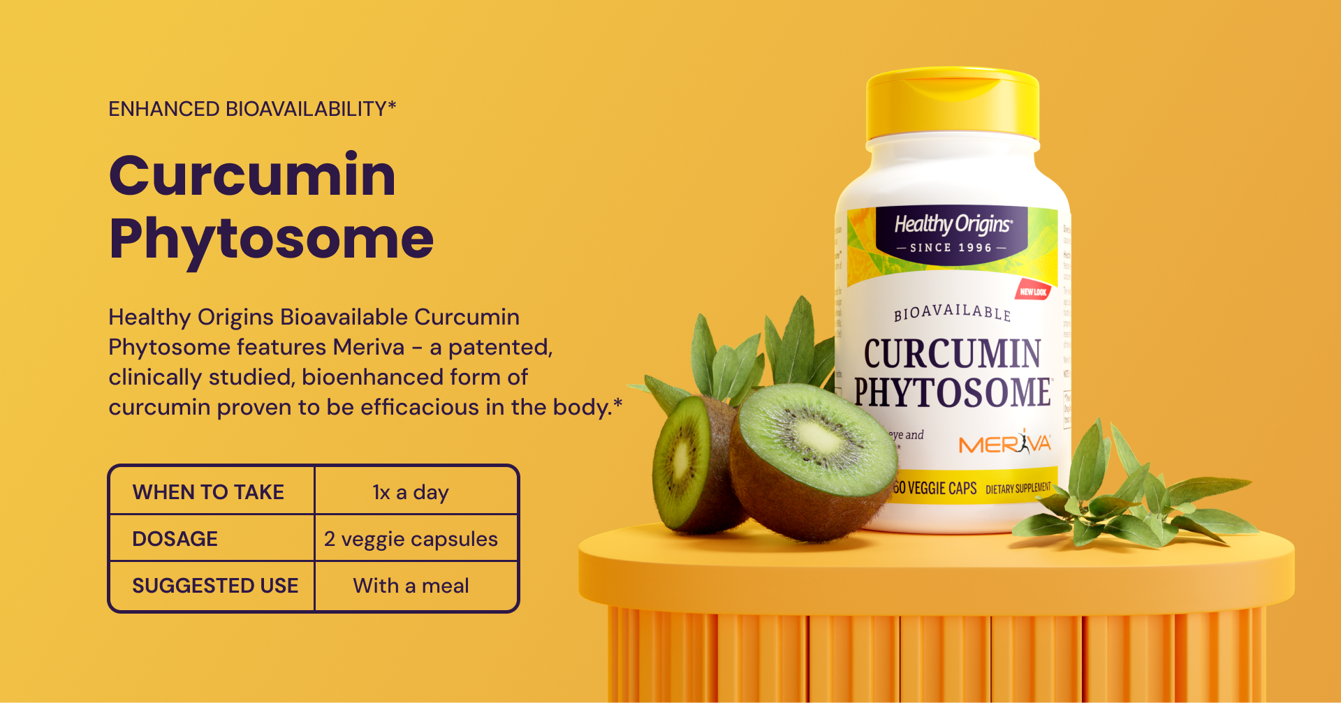 Healthy Origins® Curcumin Phytosome 500mg