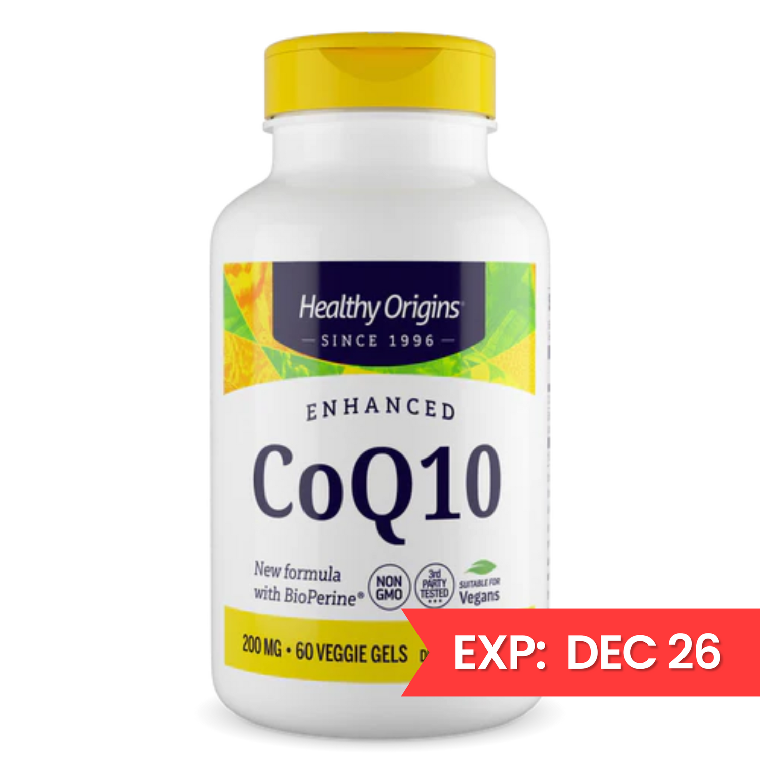 Enhanced CoQ10 (BioPerine®) 200mg