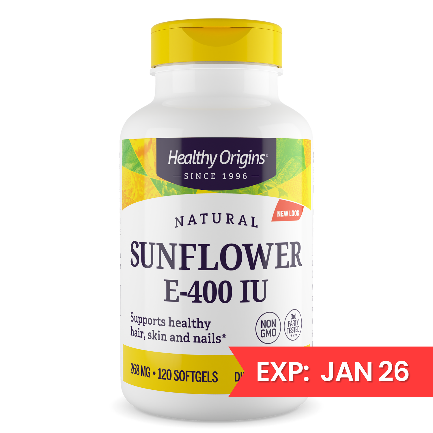 Vitamin E 400 IU Sunflower