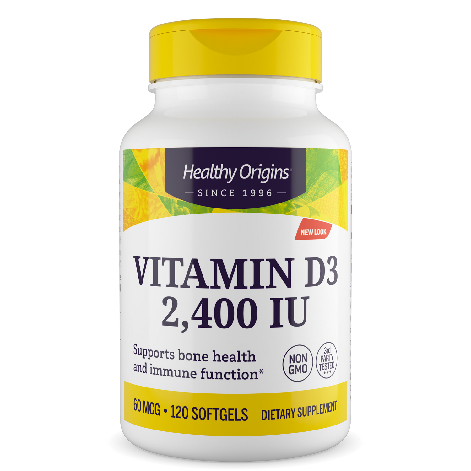 Vitamin Dз (with MCT Oil) 2,400 IU