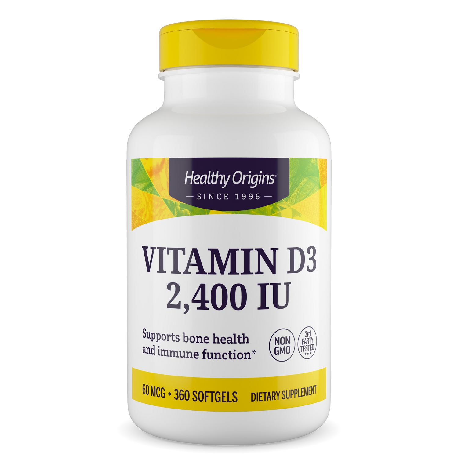 Vitamin Dз (with MCT Oil) 2,400 IU