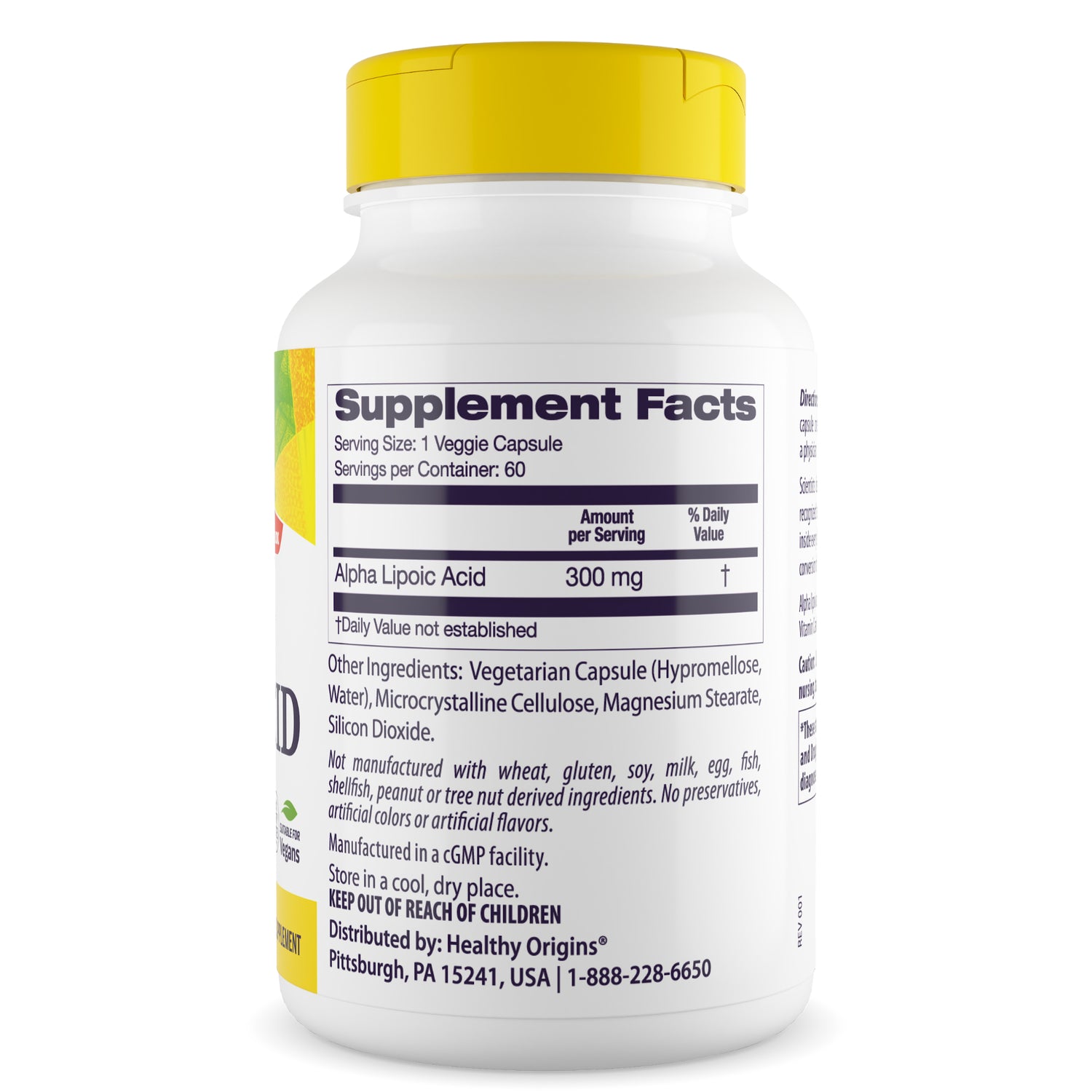 Alpha Lipoic Acid 300mg