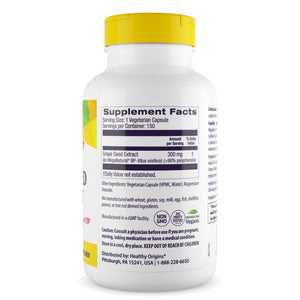 MegaNatural® BP-Grape Seed Extract, 300mg