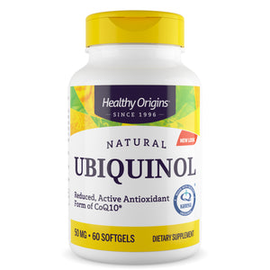 Ubiquinol, 50mg (Active form of CoQ10)
