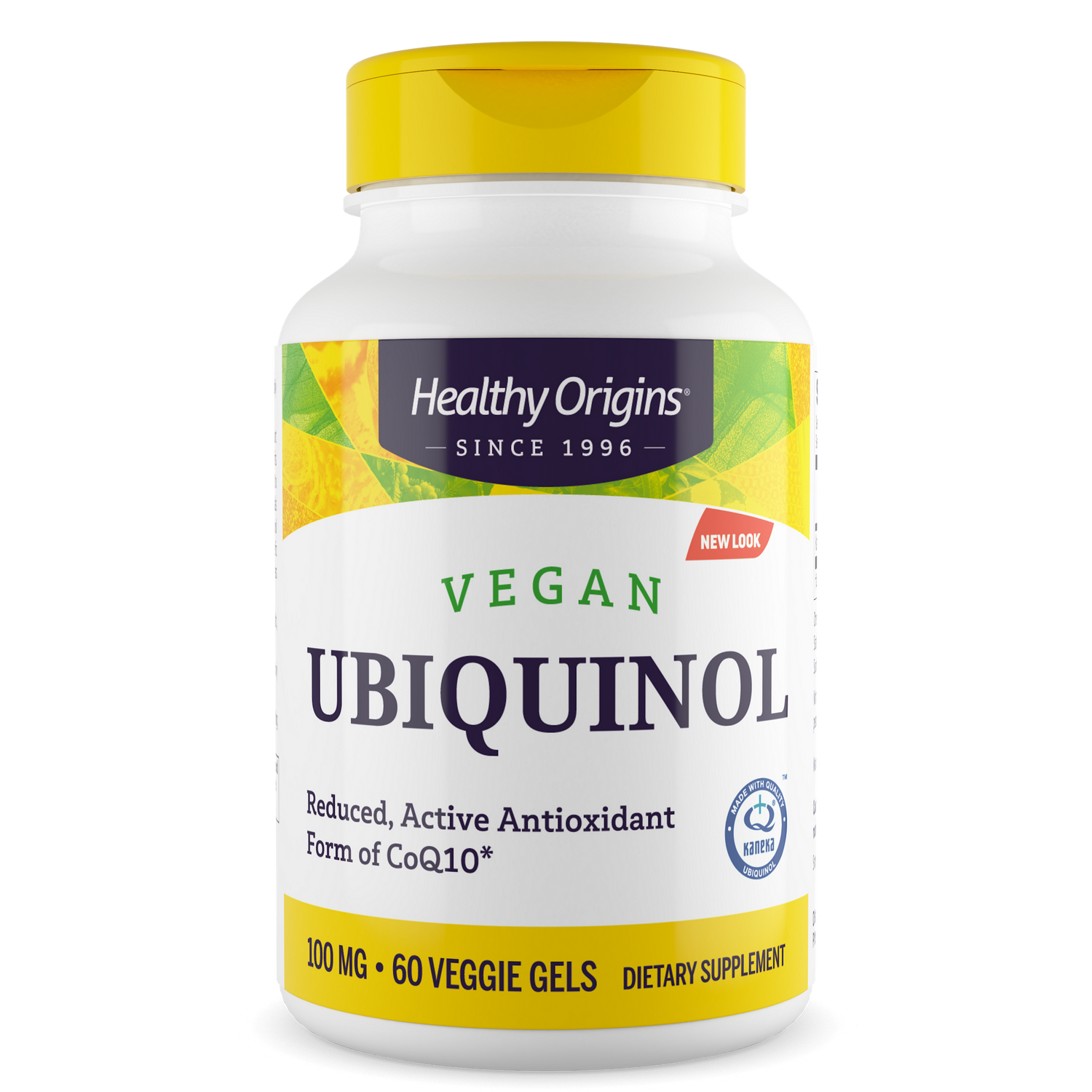 Ubiquinol (Vegan) 100 mg ( Active form of CoQ10)