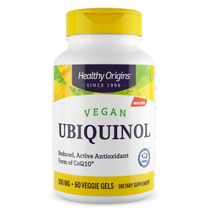 Ubiquinol, Vegan 100 mg ( Active form of CoQ10)