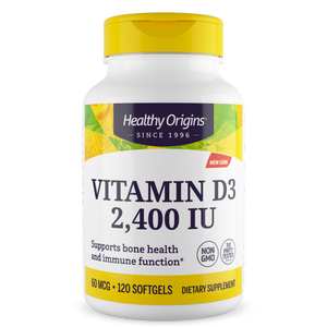 Vitamin Dз Gels, 2,400 IU (Lanolin)