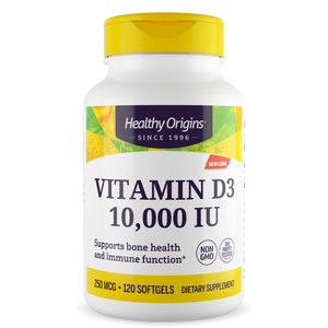 Vitamin D3 Gels, 10,000 IU (Lanolin)
