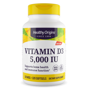 Vitamin Dз Gels, 5,000 IU (Lanolin)