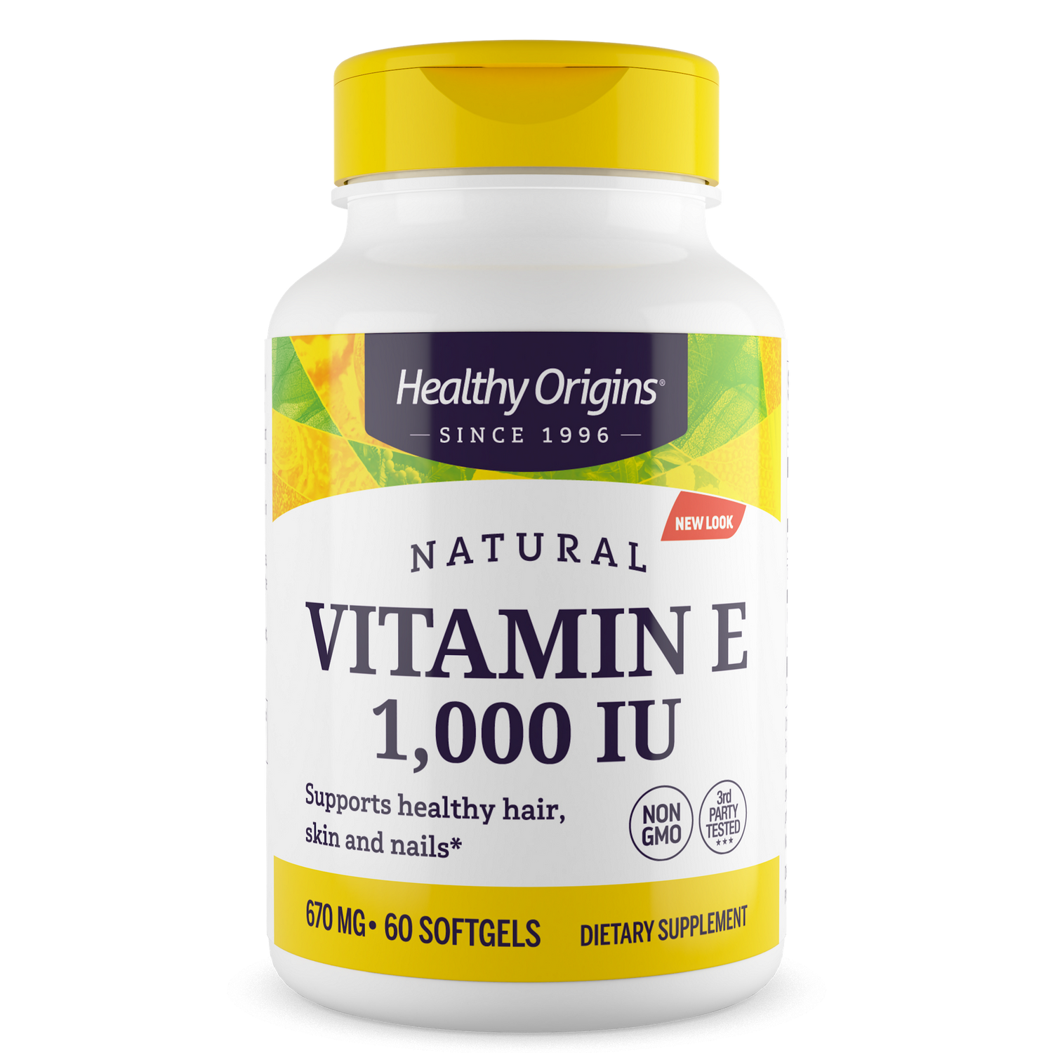 Vitamin E 1000 IU (Natural) Mixed Toco