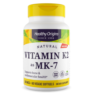 Vitamin K2 as MK-7, 100mcg - Veggie Gels